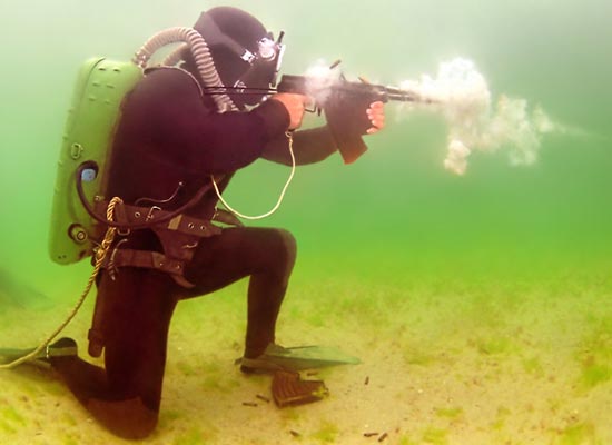 АПС при использовании под водой