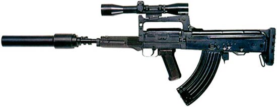 бесшумный автомат «Гроза-1»