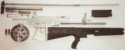 AA-12 неполная разборка