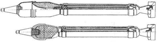 граната ПГ-82 (сверху) и ОГ-82 (снизу)