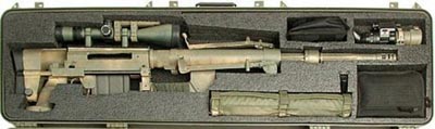 CheyTac Intervention M-200 в кейсе для транспортировки