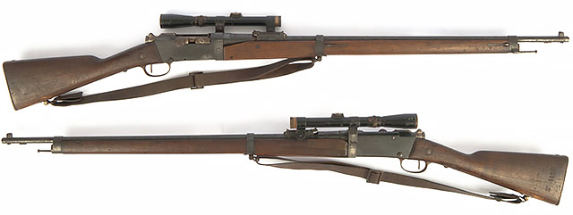 Fusil Mle 1886 М93 de tireur d'elite образца 1916 года
